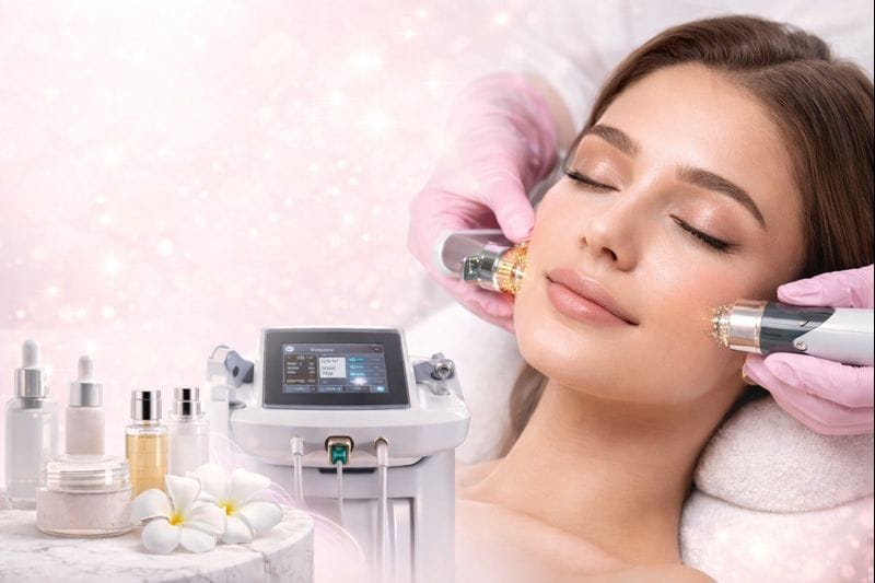 Fractora RF microneedling treatment